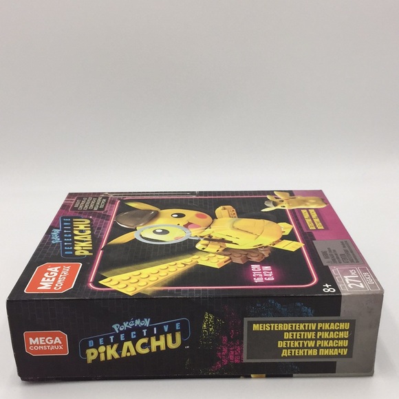 Pokemon Detective Pikachu 271 Pieces Building Block Set Mega Construx - Picture 7 of 9